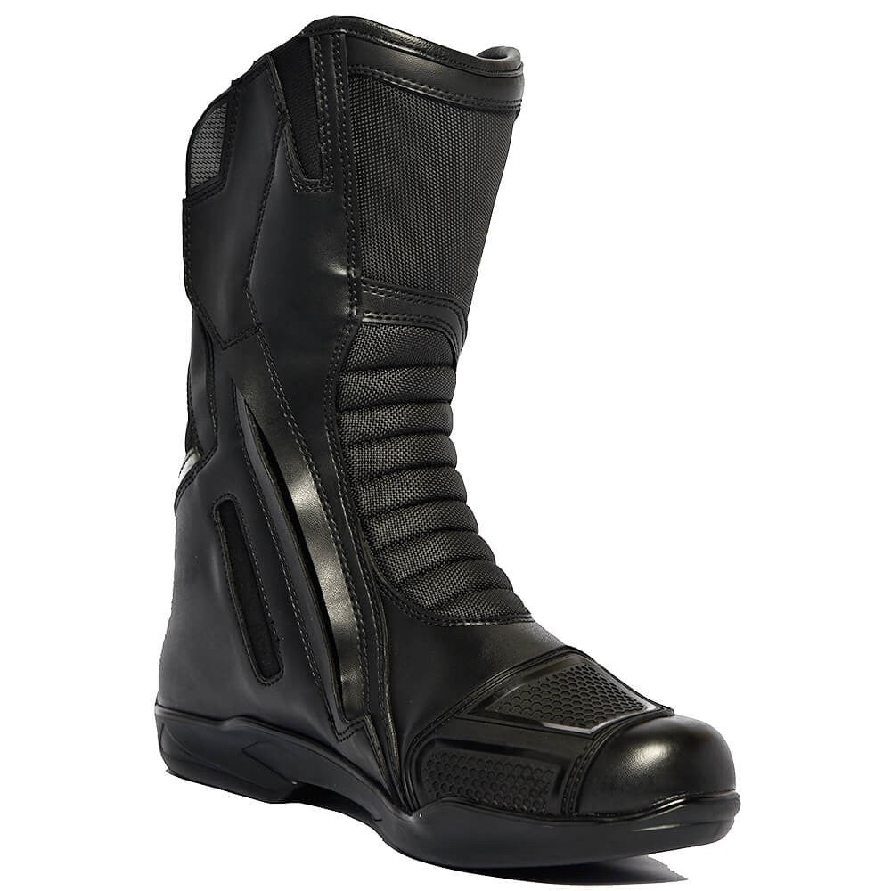 Bela Strip Lady bota hecha de cuero para moto,Bota de pista para mujer –  Roady Sport