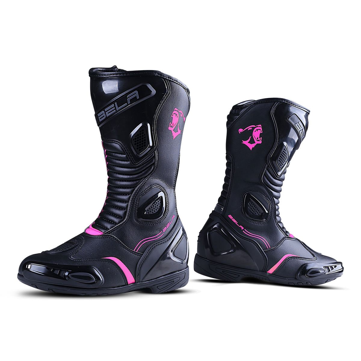 Completamente seco Bañera Refinería Bela Strip Lady bota hecha de cuero para moto,Bota de pista para mujer –  Roady Sport