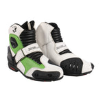 Bela Faster Bottes de course basses Blanc/Vert