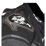 Bela Beast 1Pc Combinaison Moto Noir/Blanc/Gris Foncé