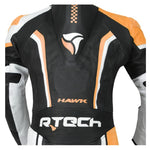 Combinaison R-Tech Hawk 1 Pc Noir/Blanc/Orange